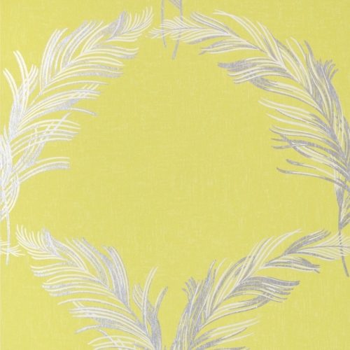 Plumes Metallic Silver-Citron AT7925